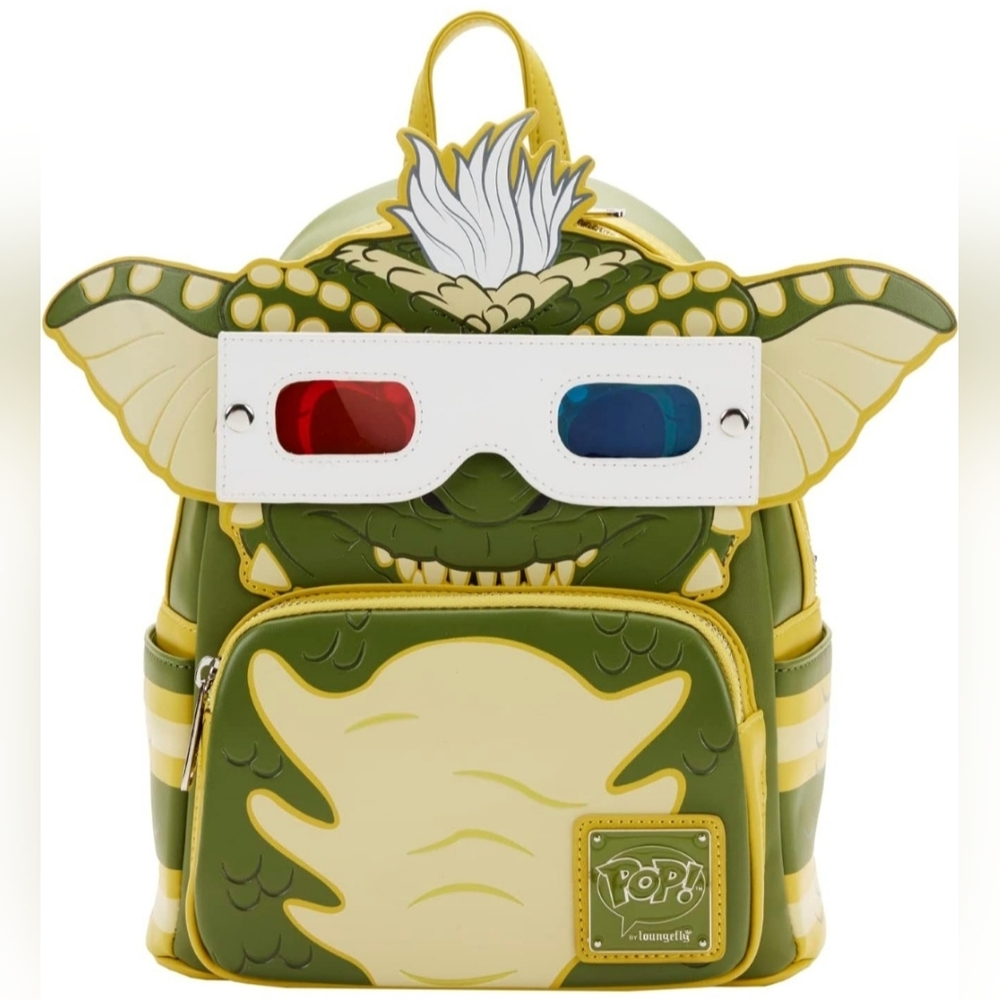 Loungefly POP Glow In The Dark Gremlins Stripe Cosplay Mini Backpack
